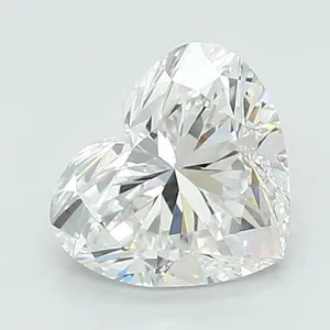 0.99ct HEART D VVS1 Lab diamond