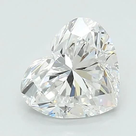 0.99ct HEART D VVS1 Lab diamond