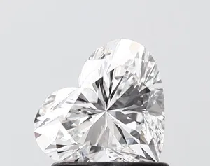 1.04ct HEART F VS1 Lab diamond