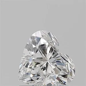 0.93ct HEART F SI1 Natural diamond