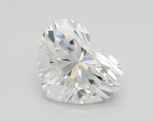 1.02ct HEART E VVS2 Lab diamond