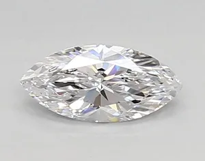 0.34ct MARQUISE D VVS1 Lab diamond
