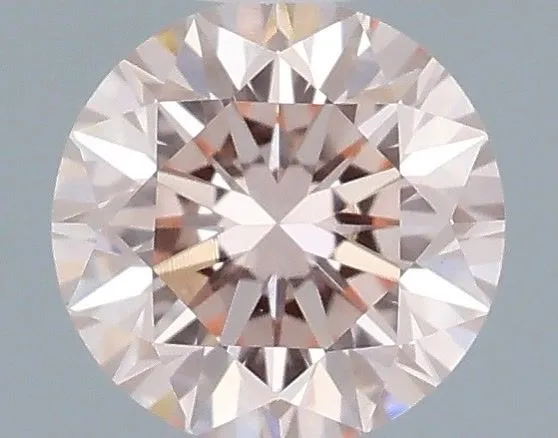 0.33ct ROUND Fancy Intense Pink VVS2 Coloured Lab diamond