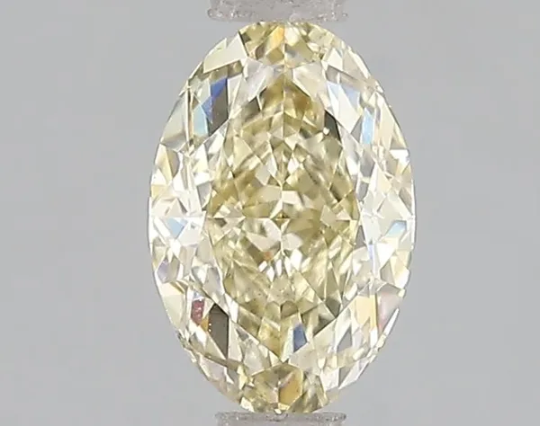 1.02ct OVAL Fancy Intense Yellow VS2 Coloured Lab diamond