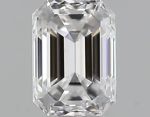 0.3ct EMERALD F VVS2 Natural diamond