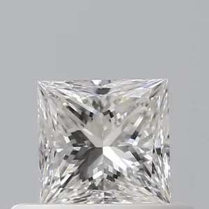 0.4ct PRINCESS G VVS2 Natural diamond
