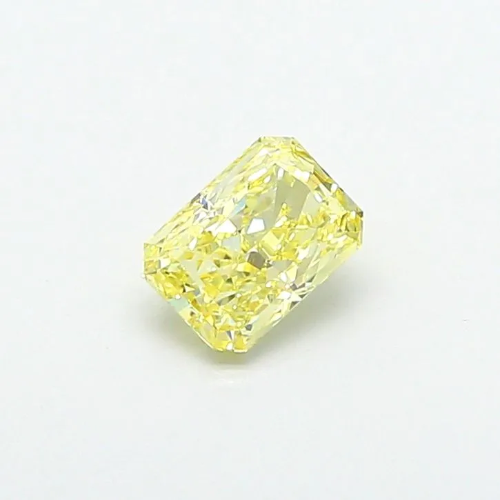 1.01ct RADIANT Fancy Yellow VVS2 Coloured Lab diamond