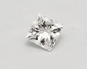 0.37ct PRINCESS D VVS1 Lab diamond