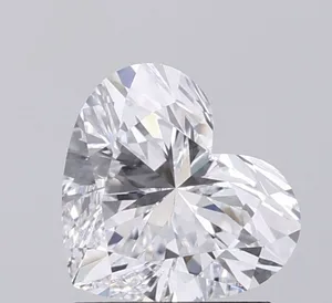 1.42ct HEART D VVS2 Lab diamond