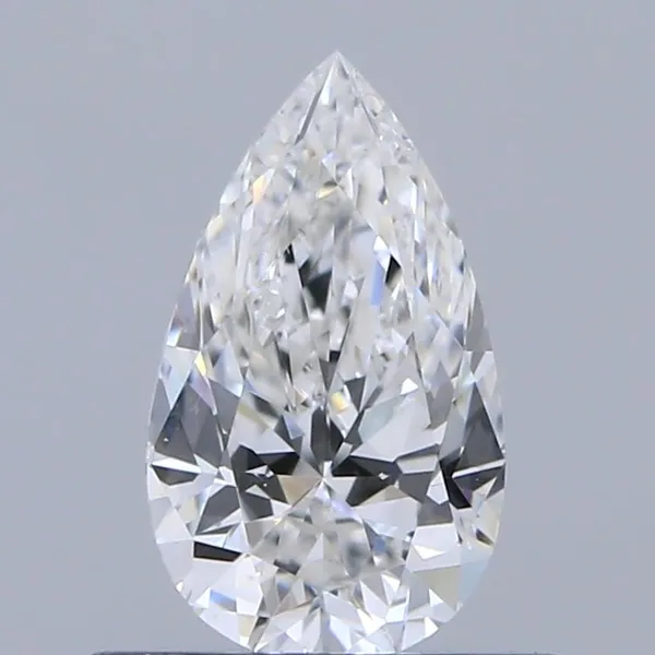 0.51ct PEAR F SI1 Natural diamond