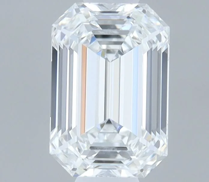 0.40ct EMERALD F IF Natural diamond