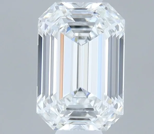 0.4ct EMERALD F IF Natural diamond
