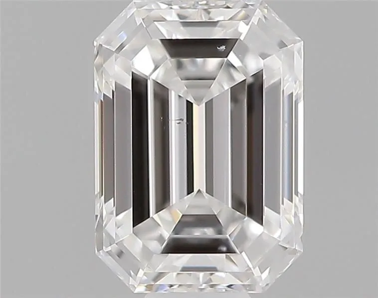 0.40ct EMERALD D VS2 Natural diamond