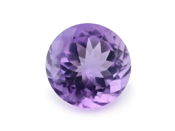 24.39ct Purple Amethyst, Round cut gemstone