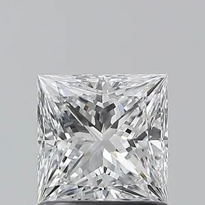 0.9ct PRINCESS D VVS2 Natural diamond