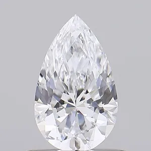 0.54ct PEAR D VVS1 Lab diamond