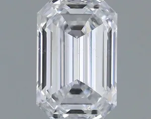0.5ct EMERALD D SI2 Natural diamond