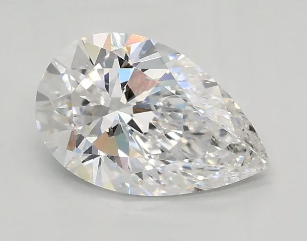 0.89ct PEAR D VVS1 Lab diamond