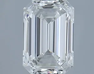 0.72ct EMERALD H VVS2 Natural diamond