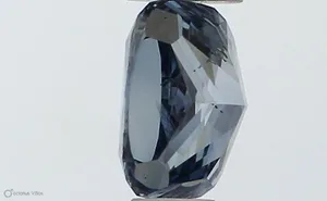 0.42ct CUSHION Fancy Deep Blue SI1 Coloured Lab diamond