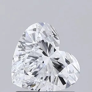 1.09ct HEART D VVS1 Lab diamond