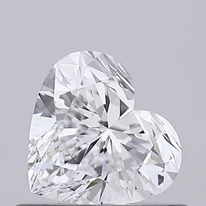 0.54ct HEART D VVS1 Lab diamond