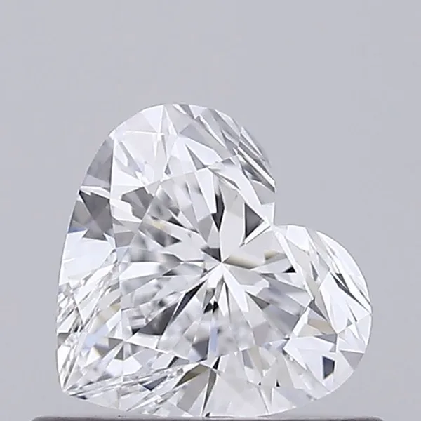 0.54ct HEART D VVS1 Lab diamond