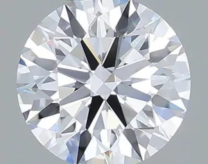 0.32ct ROUND D VVS2 Lab diamond