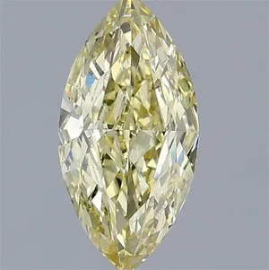 1.02ct MARQUISE Fancy Yellow VS1 Coloured Lab diamond