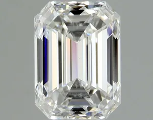 0.38ct EMERALD F VS1 Natural diamond
