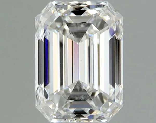0.38ct EMERALD F VS1 Natural diamond