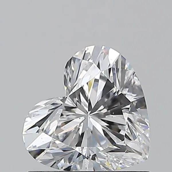 0.8ct HEART D VS2 Natural diamond