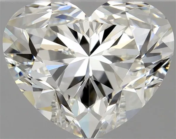 0.91ct HEART H IF Natural diamond