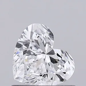 0.5ct HEART D FL Lab diamond