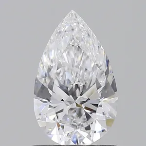 0.78ct PEAR D IF Lab diamond