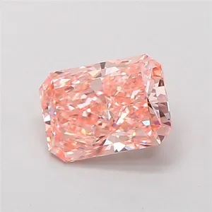 1.2ct RADIANT Fancy Intense Pink VS1 Coloured Lab diamond