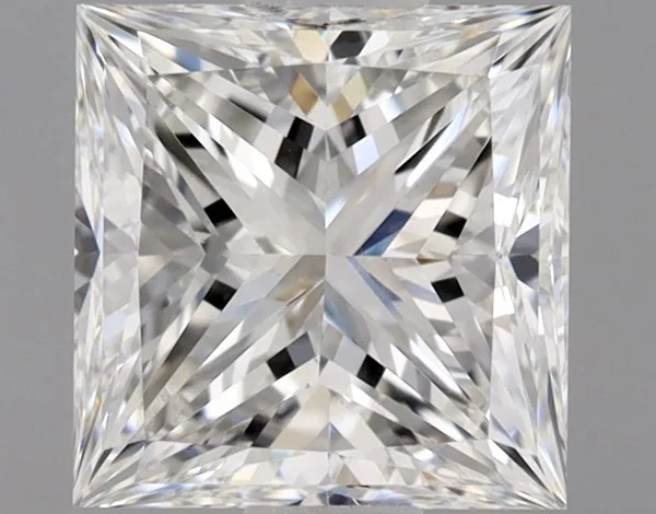 1ct PRINCESS F VS1 Natural diamond
