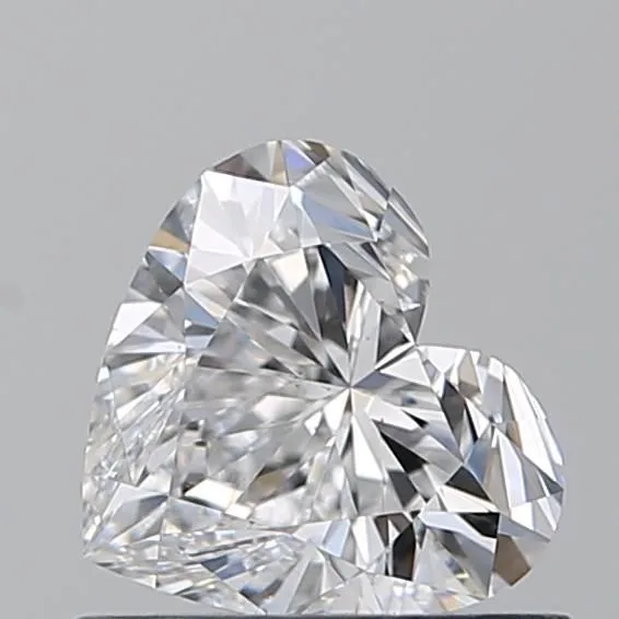 0.70ct HEART D VS2 Natural diamond