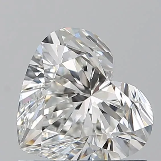 0.91ct HEART H VS1 Natural diamond