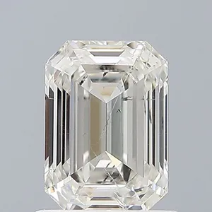 0.9ct EMERALD H SI2 Natural diamond