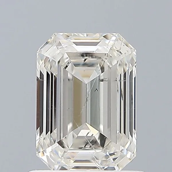 0.9ct EMERALD H SI2 Natural diamond