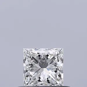 0.38ct PRINCESS F VVS1 Natural diamond