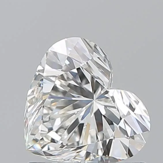 1.01ct HEART H VVS2 Natural diamond