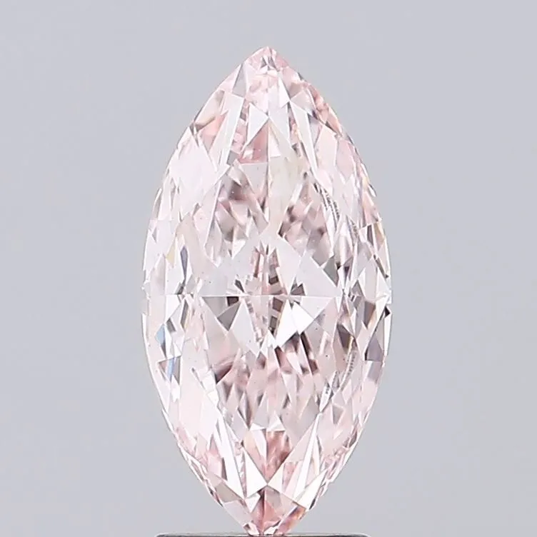 2.50ct MARQUISE Fancy Intense Pink VS1 Coloured Lab diamond