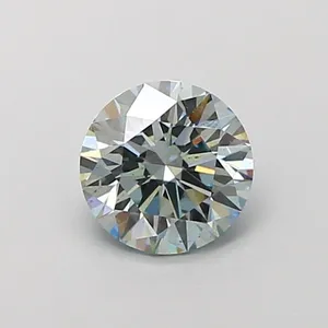 1.03ct ROUND Fancy Blue VVS2 Coloured Lab diamond