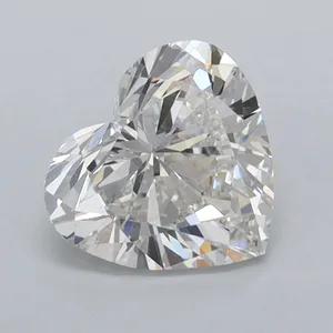 1ct HEART F VVS1 Lab diamond
