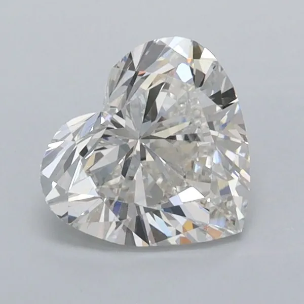 1ct HEART F VVS1 Lab diamond