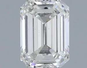 0.31ct EMERALD F VS2 Natural diamond