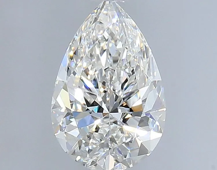 0.53ct PEAR F VS2 Natural diamond