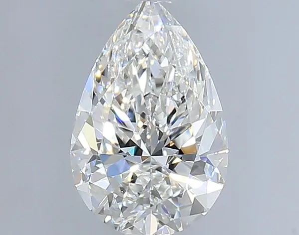 0.53ct PEAR F VS2 Natural diamond
